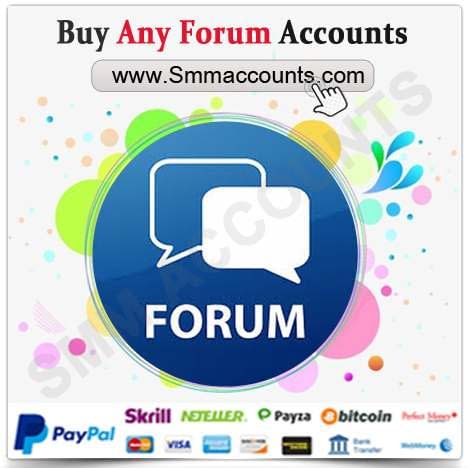 Buy Any Forum Accounts