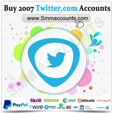 Buy 2007 Twitter Pva Accounts