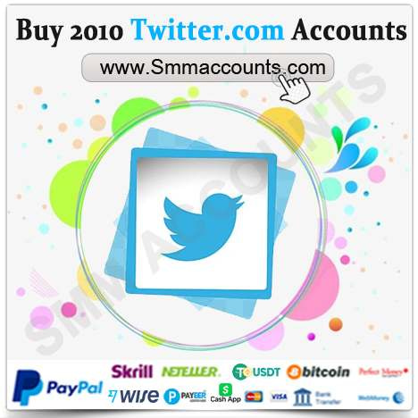 Buy 2010 Twitter Pva Accounts