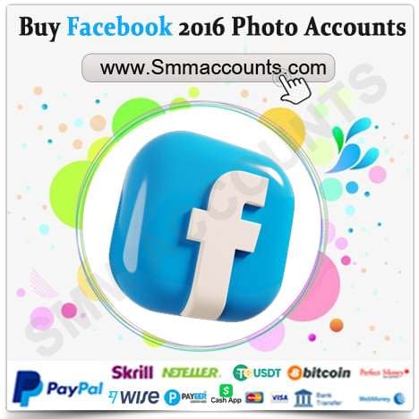 Buy Facebook 2016 Photo Accounts
