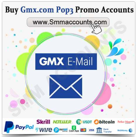 Buy Gmx com Pop3 Promo Accounts