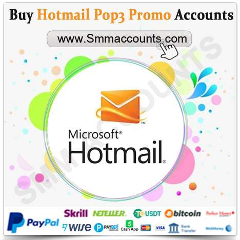 Buy Hotmail Pop3 Promo Accounts
