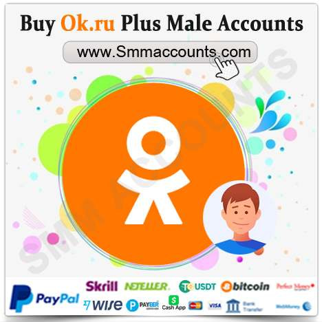 Buy Ok ru Plus Male Accounts