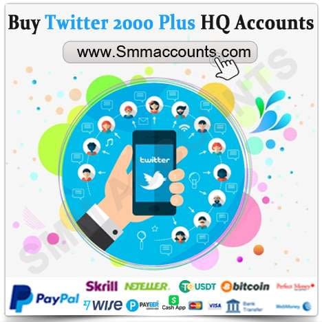 Buy Twitter 2000 Plus HQ Accounts