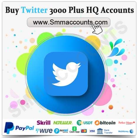 Buy Twitter 3000 Plus HQ Accounts